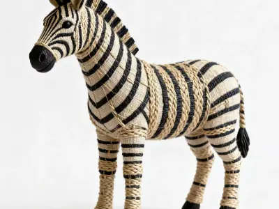 Zebra 3D print model