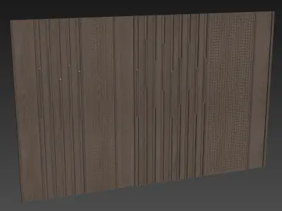 Decorative V53 Wall Panels 3D model