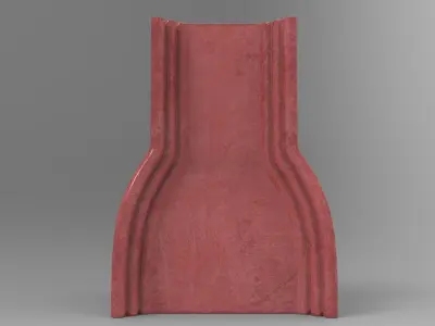 Cope Vase Low-poly 3D model