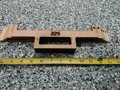 NASA Tire Template Tools Free 3D print model