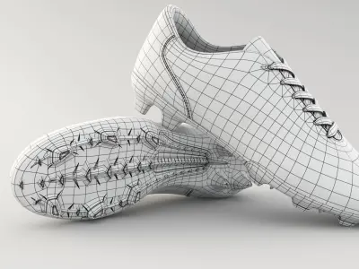 Soccer Shoe 3D model
