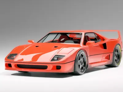 Ferarri F40 3D model