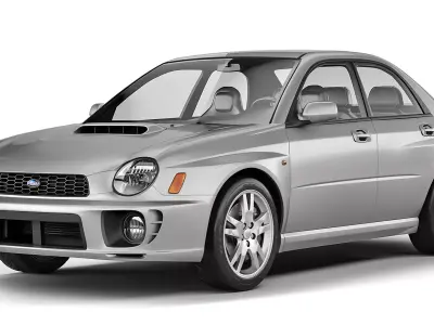 Subaru Impreza WRX 2001 3D model