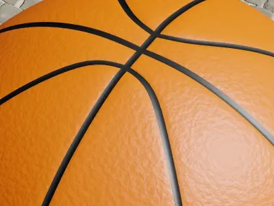 Basket Ball Free 3D model purchase