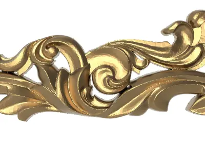  decorative pattern ready for 3D printing 3D model 55