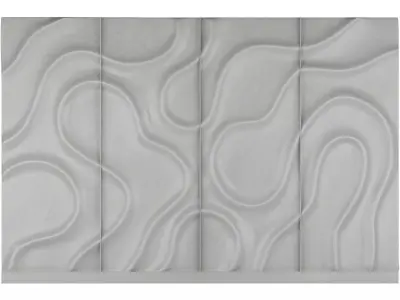 Nebula 3d wall panel 3D model