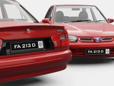 Proton Wira 3D model