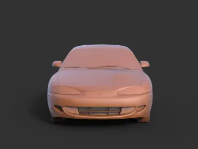 Mitsubishi Eclipse GSX 3D print model