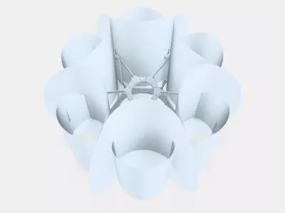TRUBBNATE Pendant lamp shade 3D model