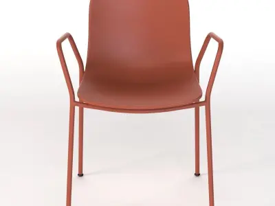 Kubikoff Holi Stackable Chair by Simone Viola 3D model