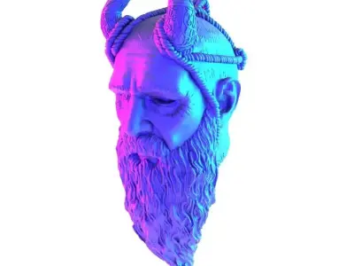 Keychain Mimir GoW toy 3D print model