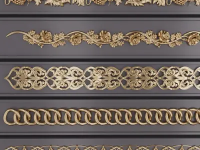 Trim Ornament 121 3D model