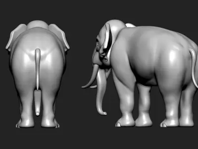  elephant 3D model