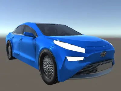 Toyota Mirai Car Low-poly 3D model