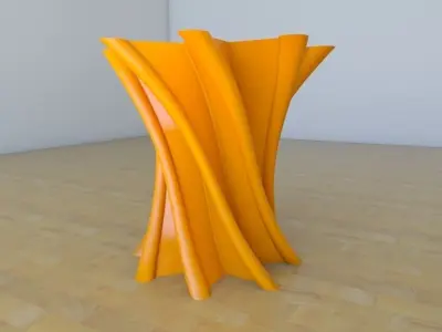 Star Vase Free 3D print model