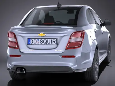 Chevrolet Sonic Sedan CG 2017 3D model