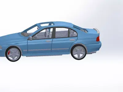 Car body for 3d print 3D print model