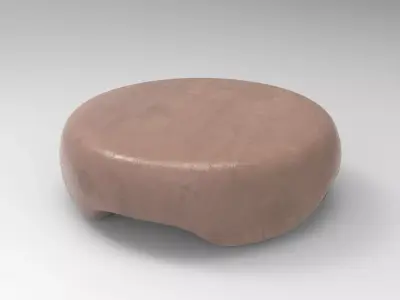 Kuan Coffee Table Low-poly 3D model