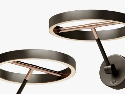 Wall Sconce Sol 3D model