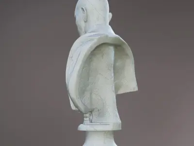 Bust of Roman Empire Consul 3D model