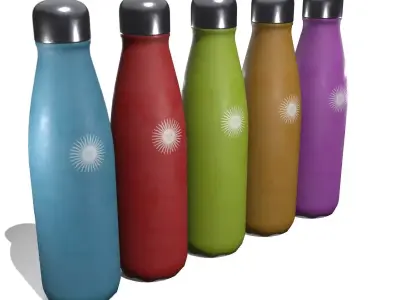 Sport Water Bottle 3D model