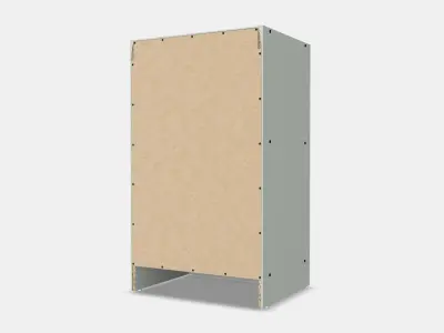 GURSKEN Bedside table Low-poly 3D model