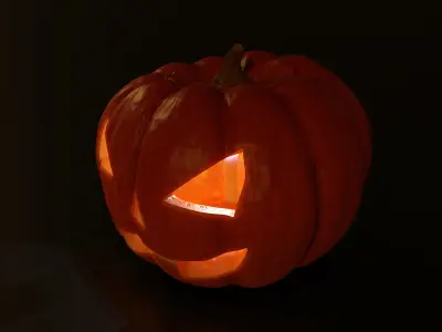 Halloween Pumpkin 3D model purchase