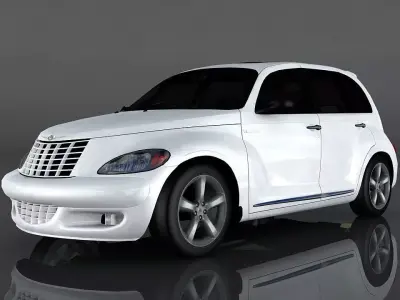 Chrysler PT Cruiser GT Low-poly 3D model