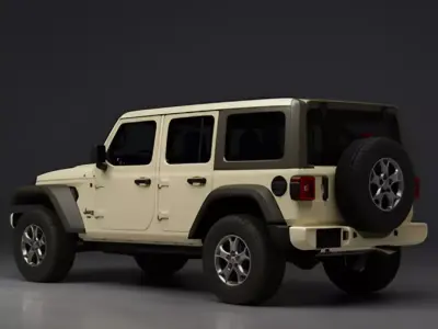 Standard Concept SUV Vehicle 3D model