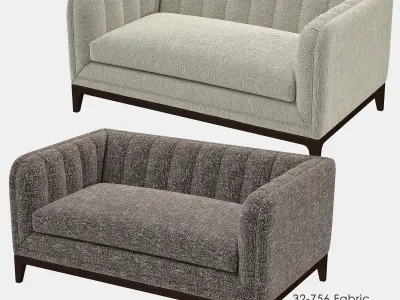 ASHTON Loveseat BAU3114L 3D model