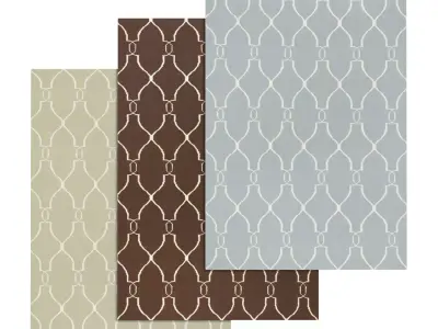 Rug Set 1183 3D model