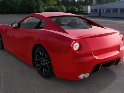 Ferrari 599 GTB 3D model