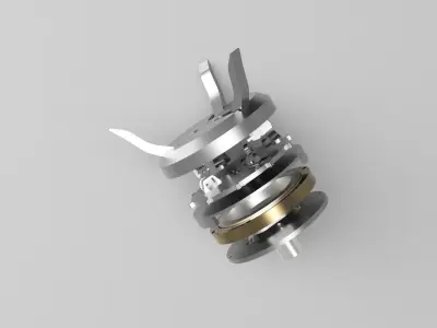 Robot Gripper 3D Printable 3D print model