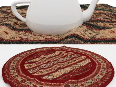 Rugs No 117 Low-poly 3D model