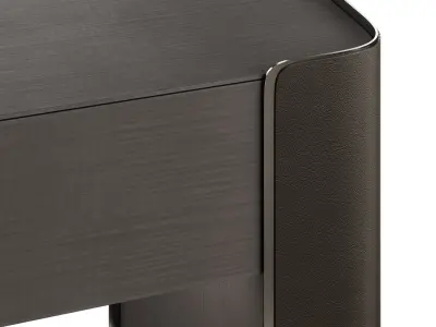 Fendi Icon Bedside Vermont Leather Low-poly 3D model