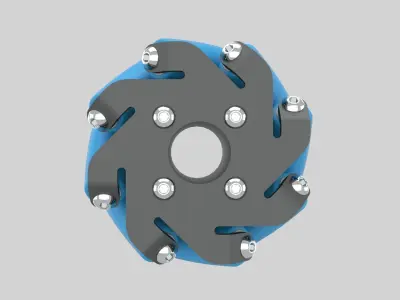 Mecanum Wheel 3D model