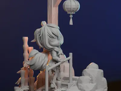 Ganyu 3D print model