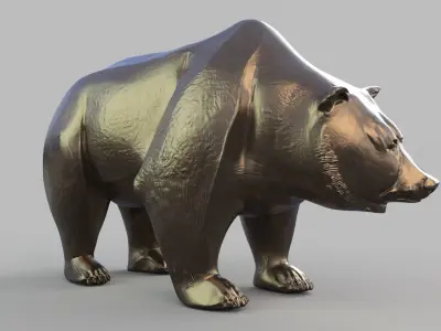 Bear Exchange 3D model