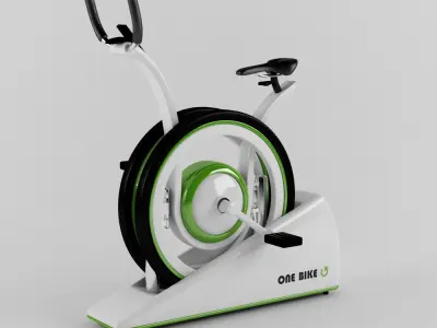 Stationary One Bike  3D model