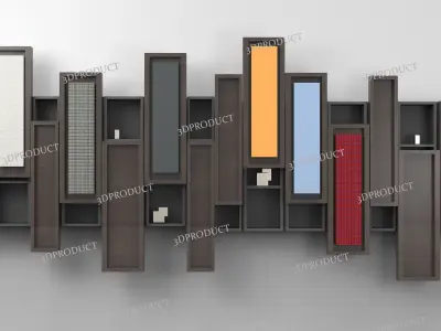 Wall Shelves 3D Model  3D model