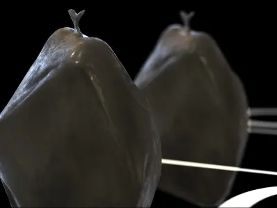 trash-bag With LOD Stages Free low-poly 3D model