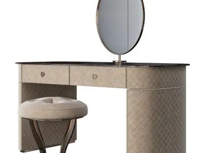 Toilet table 3d models collection 10 pieces