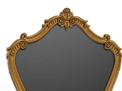 classic frame for cnc Low-poly 3D model