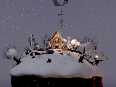 Merry Christmas 3D model