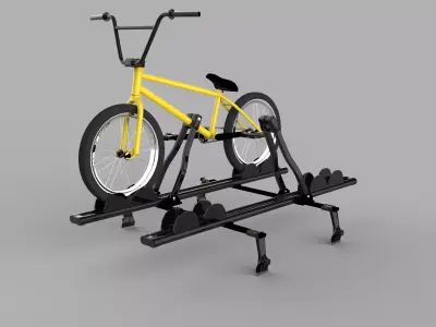 Roof Bike Rack Carrier 3D model