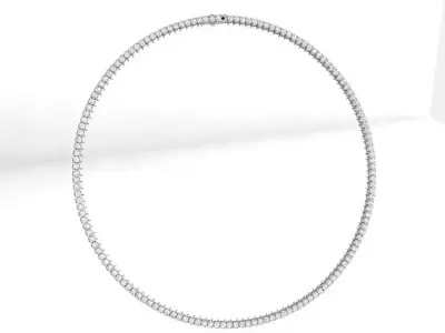 Diamond Necklace 3939 3D print model