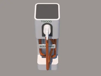 Charging station - Charging pile -EV- Car charger 3D model