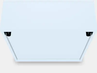 BESTA Shelf unit with door 59 Low-poly 3D model