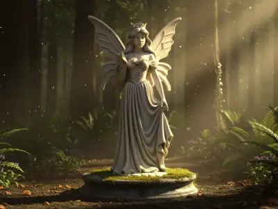 Fairy princess 3D print model
