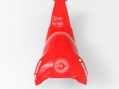 DUCATI PANIGALE V4 FUEL TANK SERBATOIO  3D print model